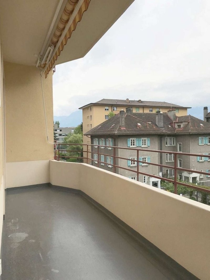 Appartement 3 pièces, 70 m² à Vevey – Avenue Nestlé, balcon sud dans immeuble rénové | CHF 1’915.–