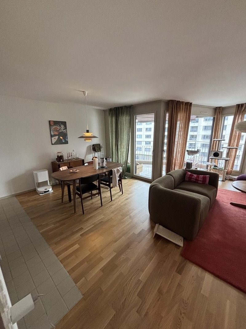 Appartement 2.5 pièces, 65 m² à Nyon – Chemin Falconnier, calme et verdoyant avec balcon | CHF 2’130.–