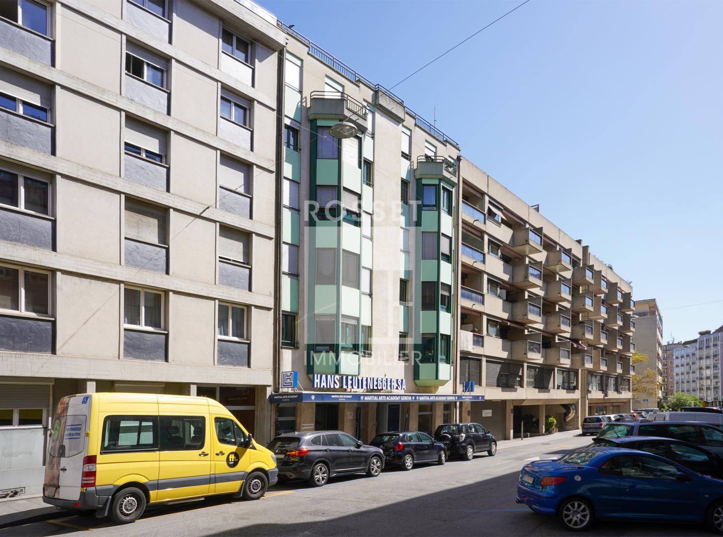 Appartement 4 pièces, 92 m² à Genève – Rue Jean-Charles Amat, spacieux et équipé avec cave et buanderie, disponible mai 2026 | CHF 2’200.–